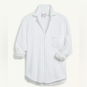 Frank & Eileen Eileen Triple Fleece white Size L $288